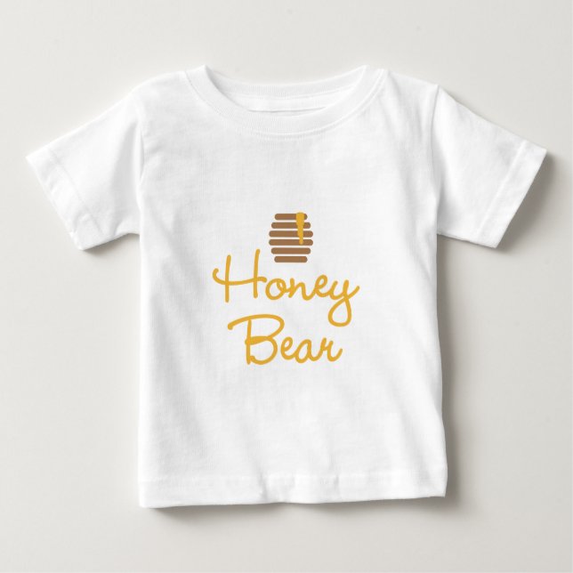 Honey Bear Baby T-Shirt (Front)