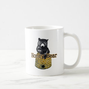 honey bear coffee mug
