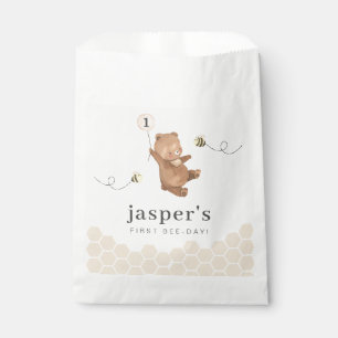 Honey Bear First Bee-day Favour Bags