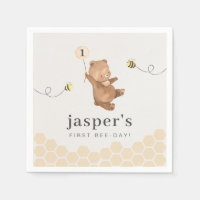 Honey Bear First Bee-day