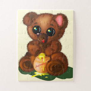 Honey Bear Jigsaw Puzzle