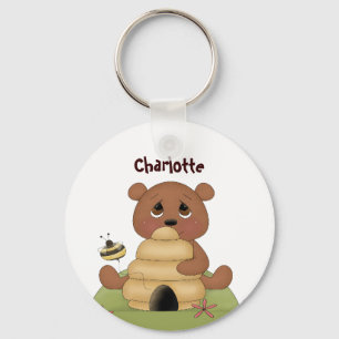 Honey Bear Key Ring
