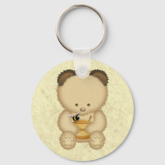 Honey Bear Keychain