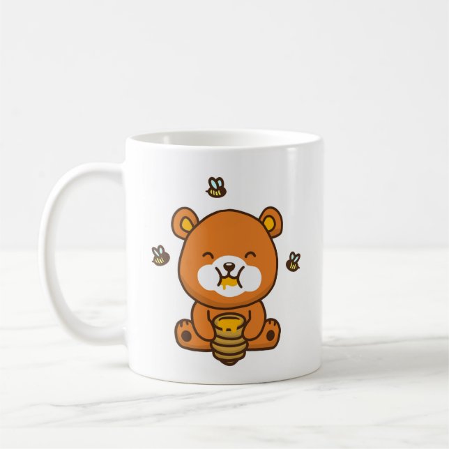 Honey bear mug (Left)