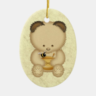 Honey Bear Personalised Ornament