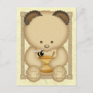 Honey Bear Postcard