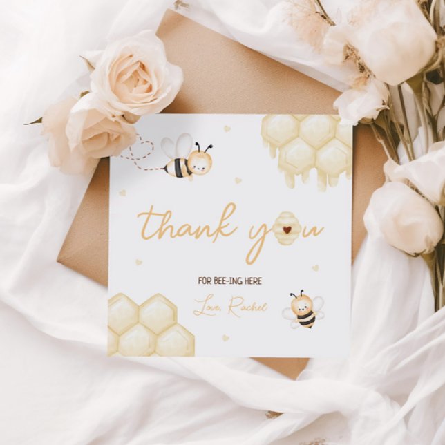 Honey Bee 1st Birthday  Square Sticker (Creator Uploaded)