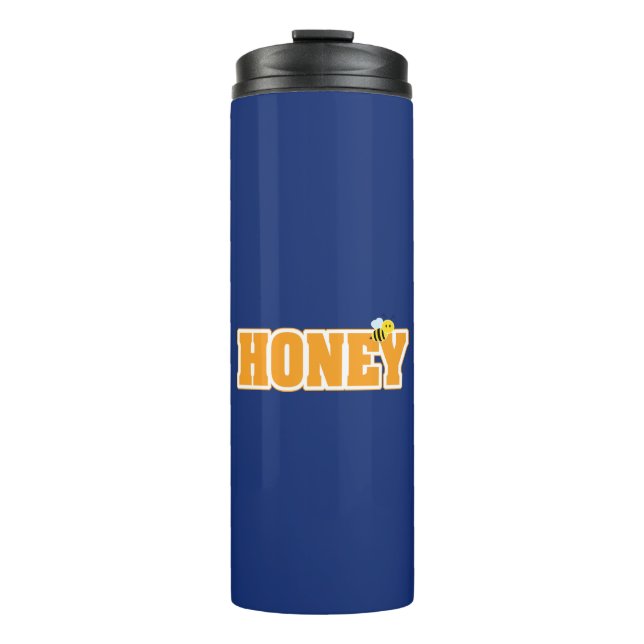 HONEY BEE ALUMINUM WATER BOTTLE (Front)