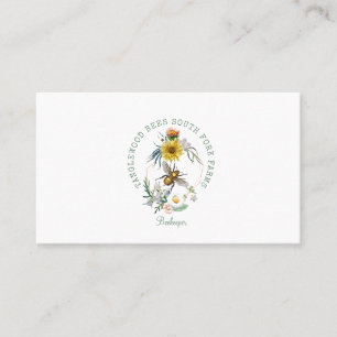 Honey Bee Apiary Beekeeper Business Card