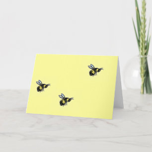Honey Bee Art Greeting or Note Cards