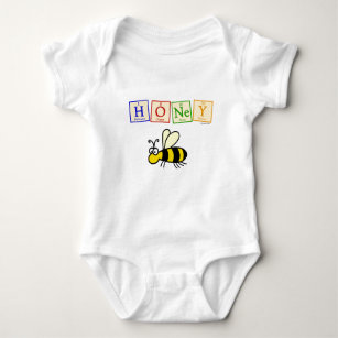 Honey Bee Baby Baby Bodysuit