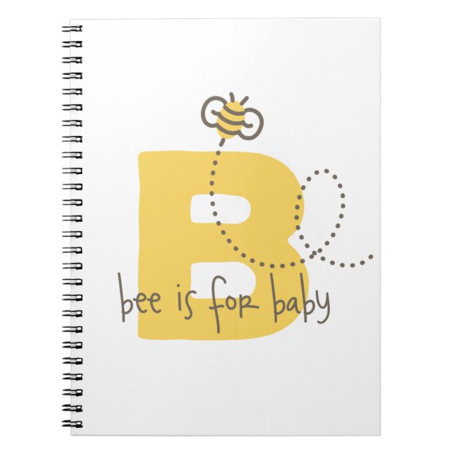 Honey Bee Baby Photo Album or Journal (Front)