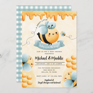 Honey Bee Baby Shower Invitation