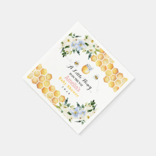Honey Bee Baby Shower Napkin for Any Events