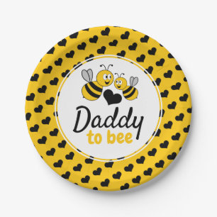 Honey Bee, Baby Shower Paper Plate