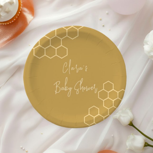 Honey Bee Baby Shower Serving Dishes (Creator Uploaded)