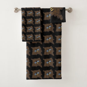 Honey Bee  Bath Towel Set