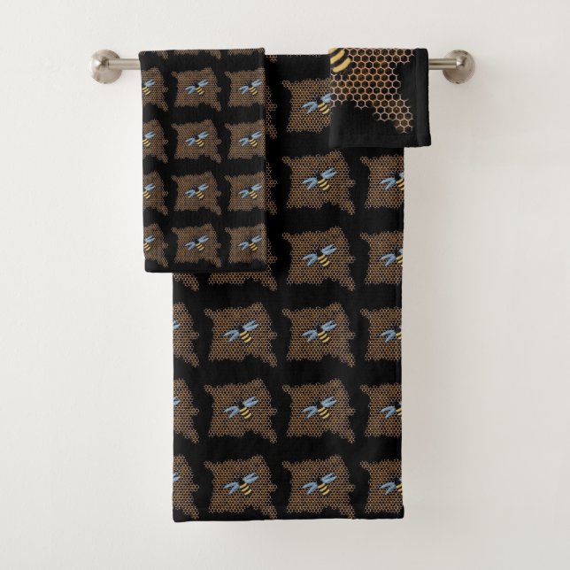 Honey Bee  Bath Towel Set (Insitu)