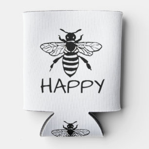 Honey Bee/ Be Happy Can Cooler