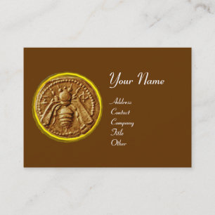 HONEY BEE ,BEEKEEPER APIARIST BUSINESS CARD