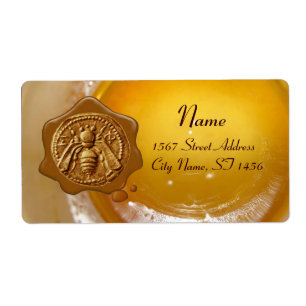 HONEY BEE ,BEEKEEPER APIARY WAX SEAL