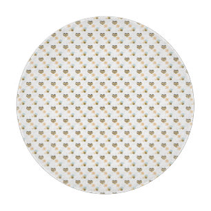 Honey Bee & Beekeeper Nature Lover’s Cutting Board
