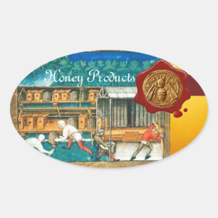 HONEY BEE, BEEKEEPER RED  WAX SEAL