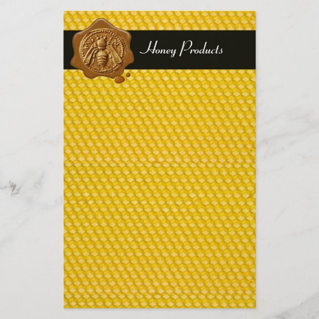HONEY BEE ,BEEKEEPER STATIONERY (Front)