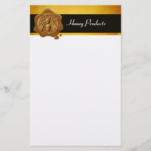 HONEY BEE ,BEEKEEPER ,White Stationery