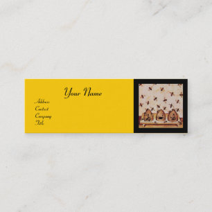 HONEY BEE ,BEEKEEPING,BEEKEEPER APIARIST MINI BUSINESS CARD