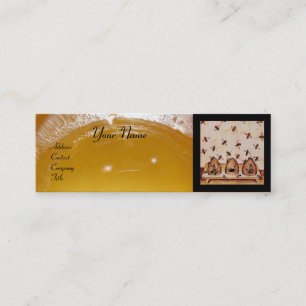 HONEY BEE ,BEEKEEPING,BEEKEEPER APIARIST MINI BUSINESS CARD