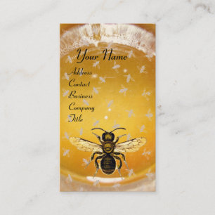 HONEY BEE ,BEEKEEPING,BEEKEEPER BUSINESS CARD