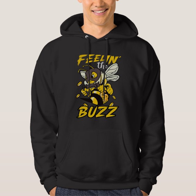 Honey Bee Beekeeping Beekeeper Honeybee Apiary Api Hoodie (Front)