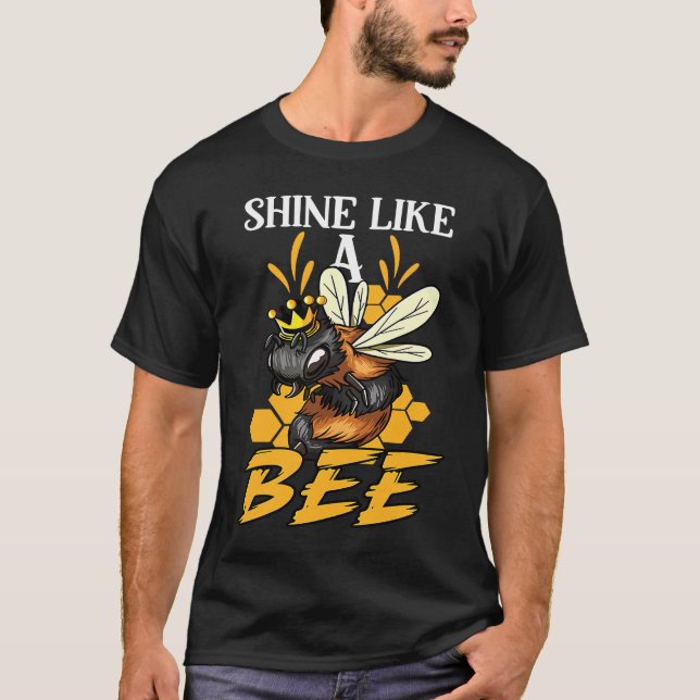 Honey Bee Beekeeping Beekeeper Honeybee Apiary Api T-Shirt (Front)