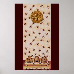 HONEY BEE ,BEEKEEPING,BEEKEEPER POSTER