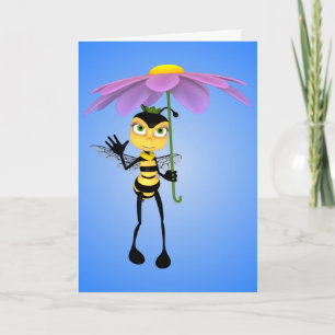 Honey Bee Birthday Card