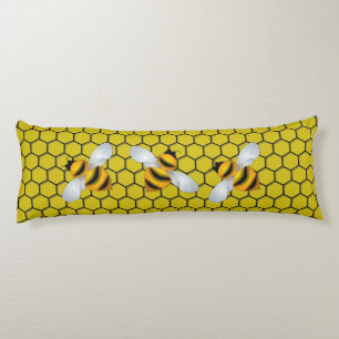 Honey Bee Body Cushion