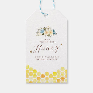 Honey Bee Bridal Shower Gift Tags