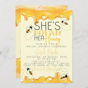 Honey Bee Bridal Shower Invitation
