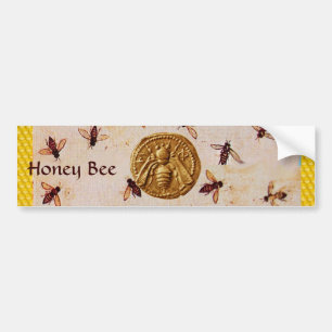 HONEY BEE BUMPER STICKER