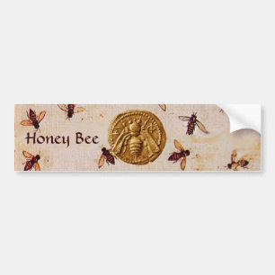HONEY BEE BUMPER STICKER
