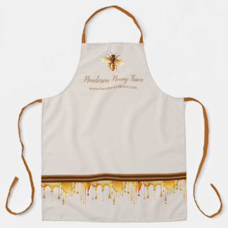 Honey Bee Business Branding Apron