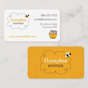 Honey Bee Business Card