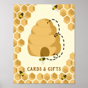 Honey Bee Cards and Gifts Poster