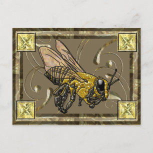 Honey Bee Collector Card