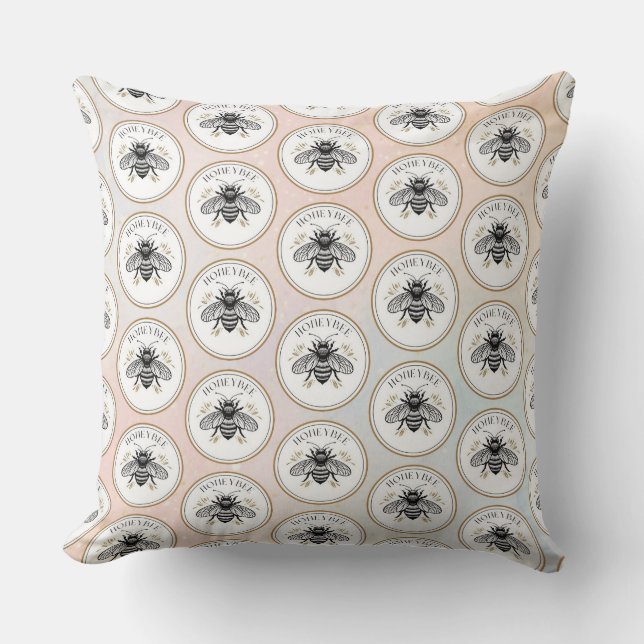 Honey Bee Cushion (Front)