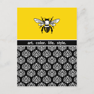 Honey Bee Custom Postcard