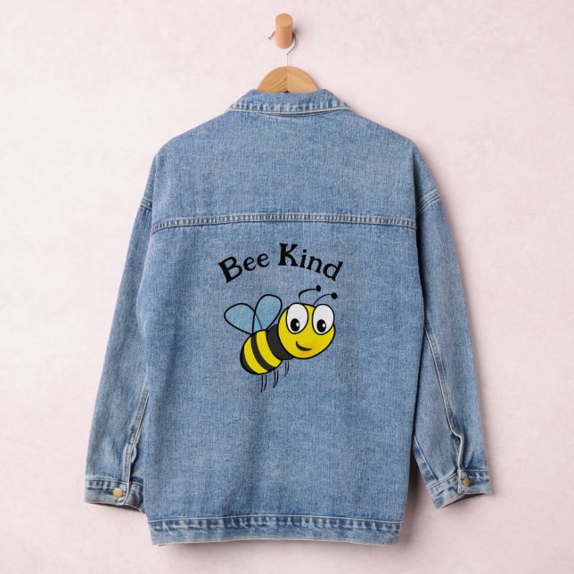 Honey Bee Design Denim Jacket (Hangar)