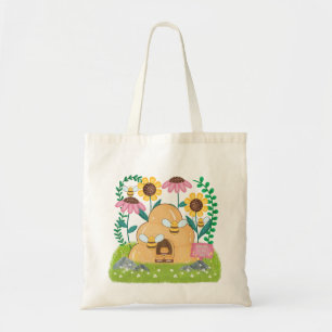 Honey Bee Family Tote Bag