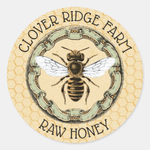 Honey Bee Farm Beekeeper Label